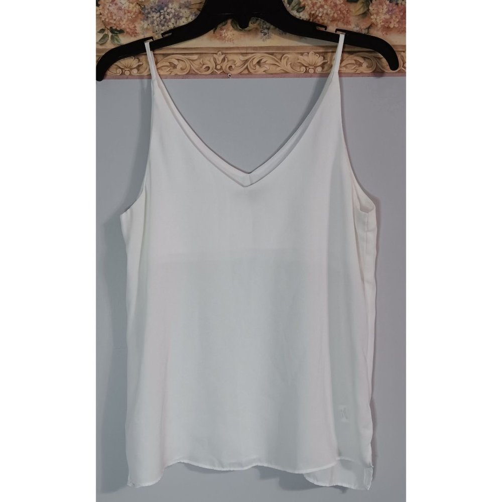 Shinestar Small White Cami Classic Business Tank Top